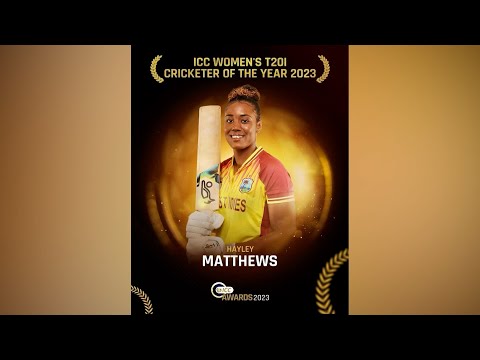 Hayley Matthews Is Cricketer Of The Year