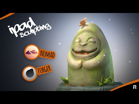 การปั้นโมเดลใน-Nomad-ปั้น-3D-ใ การปั้นโมเดลใน-Nomad-ปั้น-3D-ใ