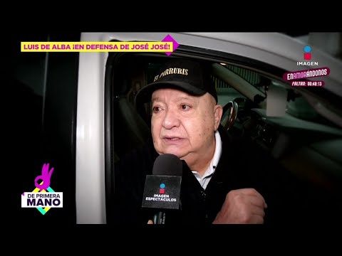 Luis de Alba EXIGE se respete el legado y la memoria de José José | De Primera Mano