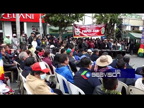 Choquehuanca: Acto de celebración de los 52 años  de la Confederación Nacional  de