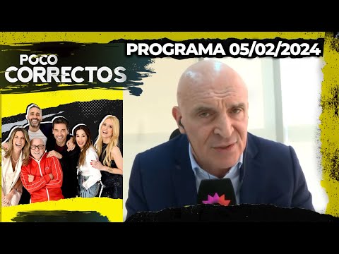 POCO CORRECTOS - Programa 05/02/24 - ESPERT MANO A MANO, AUMENTO DEL TRANSPORTE Y LA GIRA DE MILEI