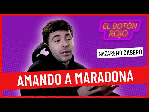 NAZARENO CASERO y su recuerdo de Nápoli personificando a Diego Maradona