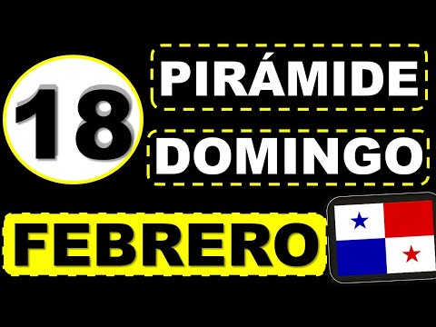 Pirámide de la Suerte Lotería de Panamá Para el Domingo 18 de Febrero 2024 Decenas d Suerte Para Hoy