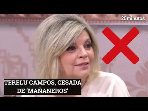 TERELU CAMPOS, cesada de 'MAÑANEROS': las razones de su despido del programa de TVE