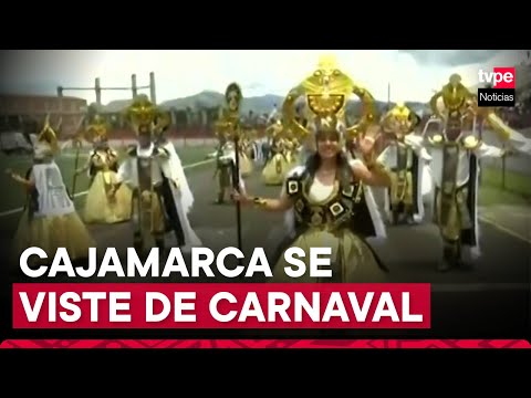 Mira las postales del Carnaval Cajamarquino