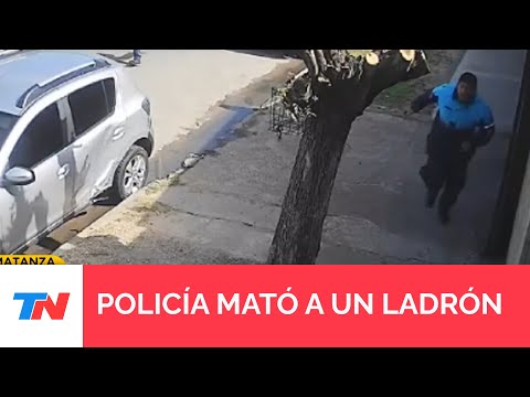 UN POLICÍA MATÓ A UN DELINCUENTE EN UNA ENTRADERA EN LA MATANZA