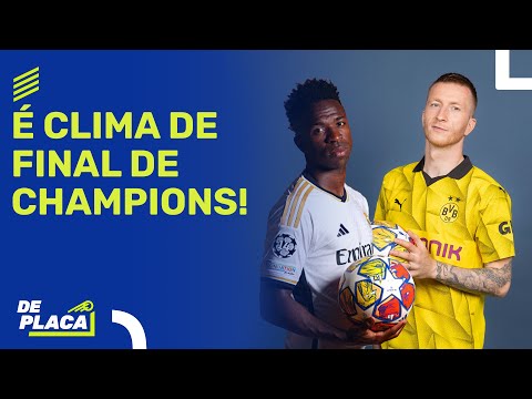 REAL MADRID É FAVORITO CONTRA O BORUSSIA NA FINAL DA CHAMPIONS?  | De Placa 28/05/24