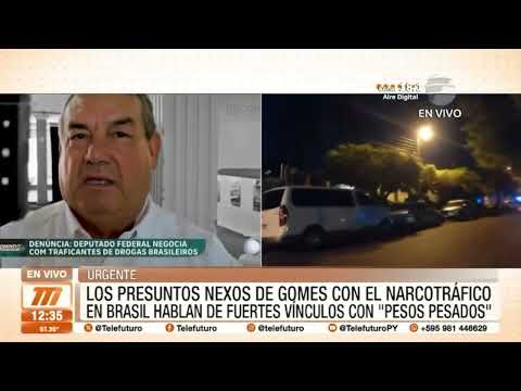 Los presuntos nexos de Lalo Gomes con el narcotráfico