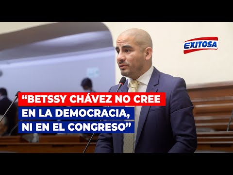 Arturo Alegría: Betssy Chávez no cree en la democracia, ni en el Congreso
