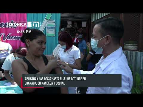Granada y Nueva Segovia se suman a Jornada de Vacunación contra el Covid-19 - Nicaragua