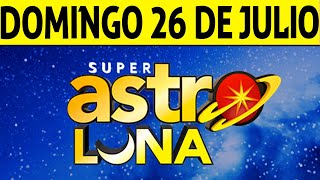 Resultado de ASTRO LUNA del Domingo 26 de Julio de 2020 | SUPER ASTRO ????????????