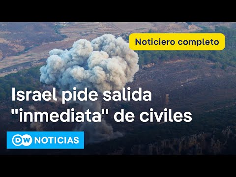 DW Noticias del 23 de septiembre: Israel bombardea 300 objetivos de Hezbolá en el sur del Líbano