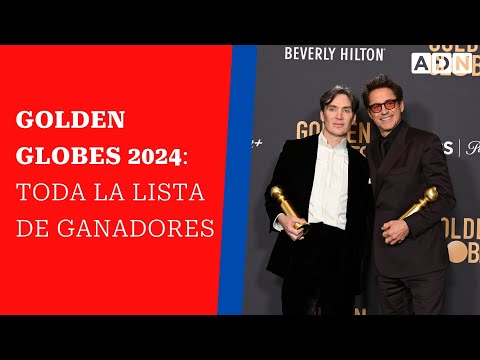 Golden Globes 2024: toda la lista de ganadores