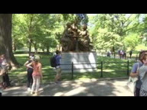 Central Park gets first statue of women