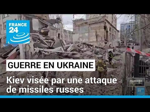Guerre en Ukraine : Kiev visée par une attaque de missiles russes • FRANCE 24