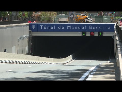 El túnel de Manuel Becerra reabre este viernes al tráfico
