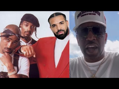 Cam’ron REACTS To Drake DISSIN Kendrick Lamar W/ 2Pac & Snoop Voice AI! “DRAKE BODIED 6/7 N****S!”