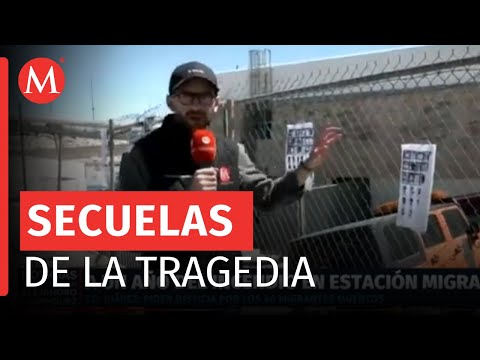 Aniversario de la muerte de 40 migrantes en Ciudad Juárez