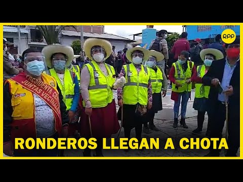 Debate entre Keiko Fujimori y Pedro Castillo: Ronderos llegan al encuentro nacional en Chota