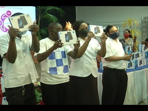 Digicel Foundation Donates Tablets To Special Needs Students And Their Teachers