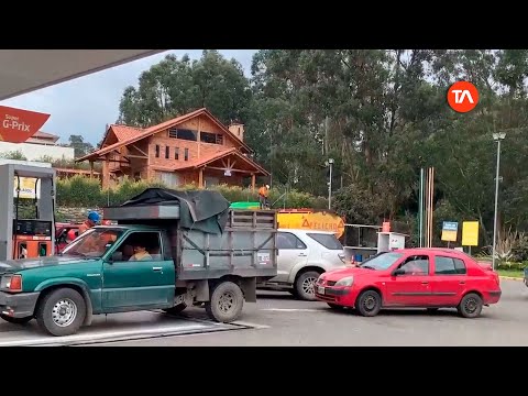 Cuenca amanece con algunas estaciones de gasolina cerradas