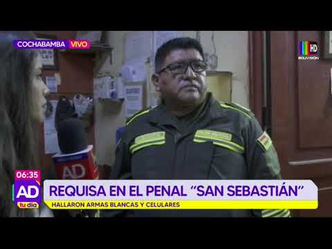 Cochabamba: Requisa en el penal San Sebastián