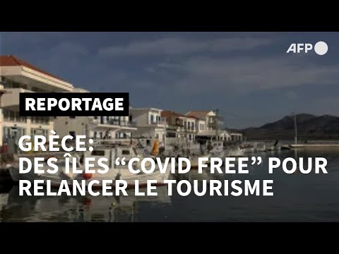 Covid-19: la Grèce mise sur ses îles Covid free pour redémarrer le tourisme | AFP