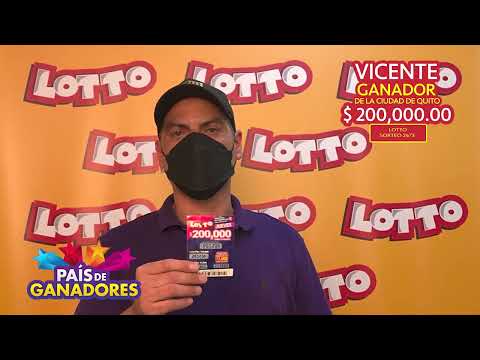 Giovanni Leone ganador Lotto sorteo 2673