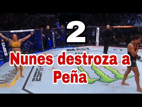 Resumen de la pelea Amanda Nunes vs. Julianna Peña UFC 277