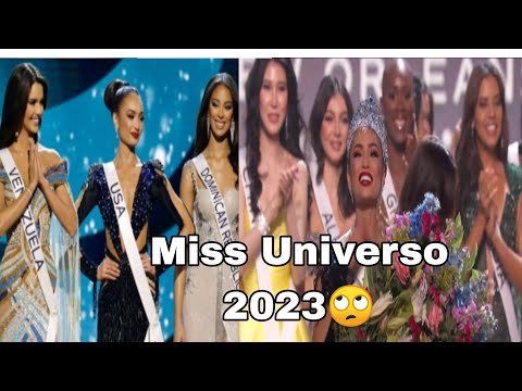 Miss Universo 2023, R'Bonney Gabriel de Estados Unidos, ganadora de Miss Universo