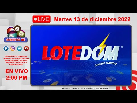 Lotería Nacional Gana Más en VIVO ? Martes 13 de diciembre 2022