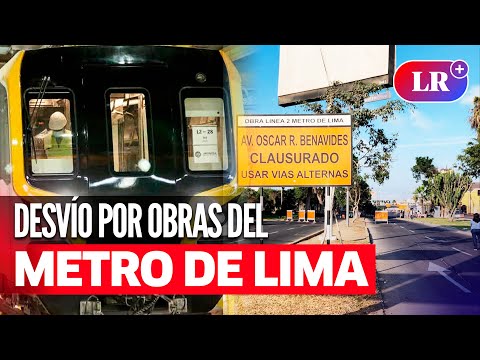 METRO DE LIMA: ATU anuncia DESVÍO VEHICULAR en el Callao por OBRAS desde hoy 28 de enero | #LR