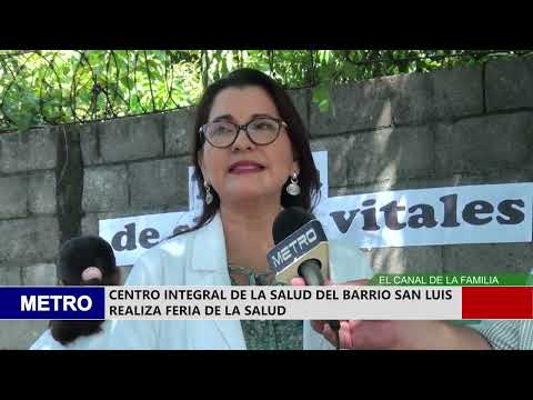CENTRO INTEGRAL DE LA SALUD DEL BARRIO SAN LUIS REALIZA FERIA DE LA SALUD
