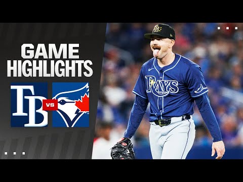 Rays vs. Blue Jays Game Highlights (5/17/24) | MLB Highlights