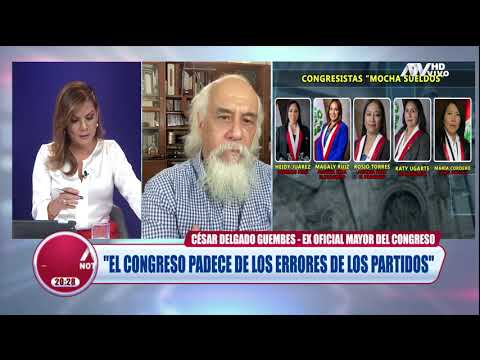César Delgado, exOficial Mayor: El Congreso padece de los errores cometidos por partidos políticos
