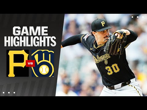 Pirates vs. Brewers Game Highlights (7/11/24) | MLB Highlights