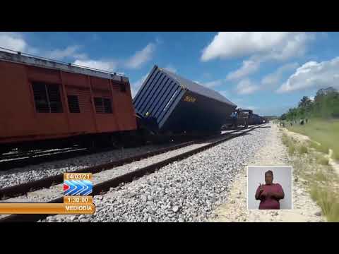 Cuba: Sancionan a responsables del descarrilamiento del Tren Mariel-Habana-Cárdenas