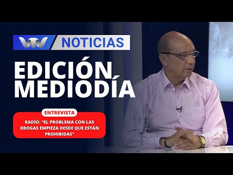 Edición Mediodía 17/01 |Daniel Radío:“El problema con las drogas empieza desde que están prohibidas”