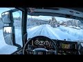 Scania S520 - Zejcie Junkerdal w pnocnej Norwegii