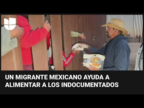 “Tienen días sin comer”: migrante mexicano ofrece alimentos a indocumentados que llegan a Arizona