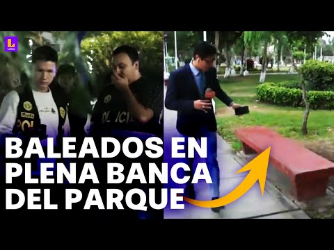Padre y sus dos hijos son asesinados en un parque de Trujillo: Pertenecían al rubro de transportes