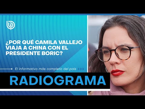 ¿Por qué Camila Vallejo viaja a China con el Presidente Boric?