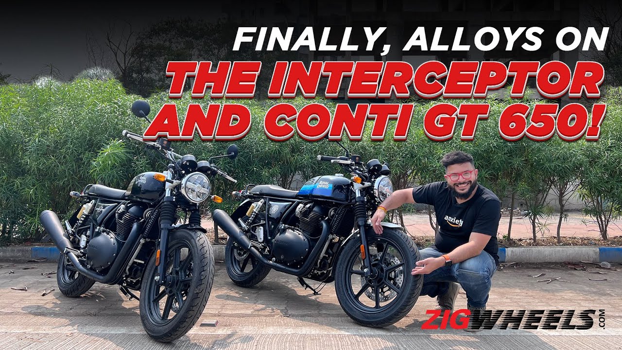 2023 Royal Enfield Interceptor 650 And Continental GT 650 Launched With Alloy Wheels And More..
