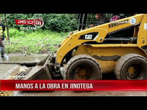 Inspeccionan labores de limpieza en barrios de Jinotega tras paso de Iota - Nicaragua