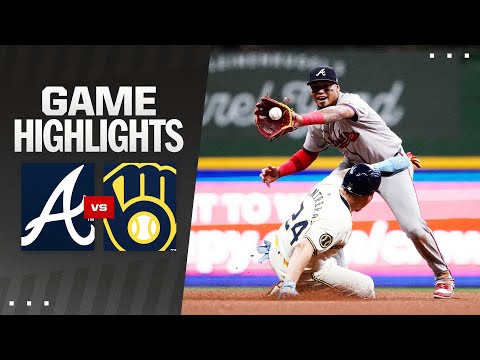 Braves vs. Brewers Game Highlights (7/29/24)