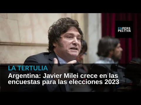 Argentina: Javier Milei crece en las encuestas para las elecciones 2023