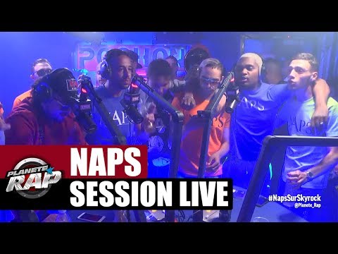 Grosse session live dans le #PlanèteRap de Naps