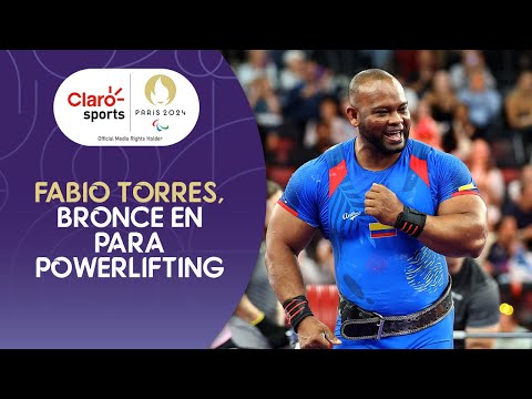 Parali?mpicos #Paris2024 | Fabio Torres hace son?ar a Colombia tras ganar bronce en para powerliftin