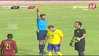 فيديو : لقطه طرد ايفان لاعب النصر امام الوداد المغربي