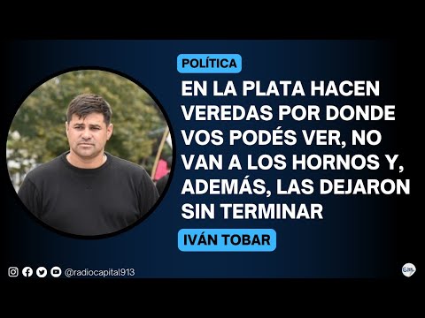 Iván Tobar: Estamos sentados en la mesa con Julio Alak armando proyectos a futuro